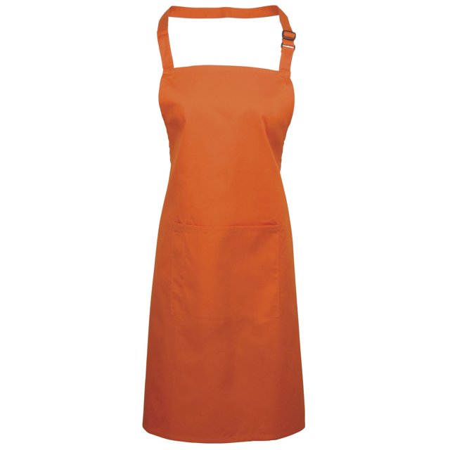 Premier Ladies/Womens Colours Bip Apron With Pocket / Workwear