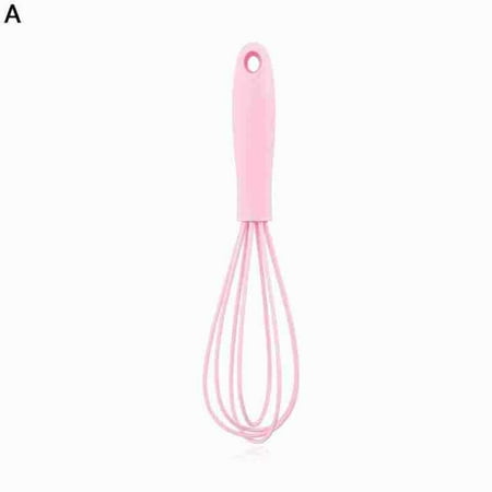 

Silicone Hand Stirrer Whisk Egg Kitchen Beater Home Blender Whipping Mixer New