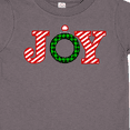 thumbnail image 4 of Inktastic Joy Christmas Ornament with Candy Cane Stripes Boys or Girls Toddler T-Shirt, 4 of 5