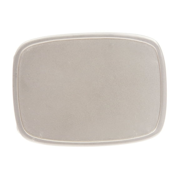 Women's or Men's Rectangular Plain Belt Buckle - Multi Color Options