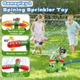 thumbnail image 2 of 4-in-1 Kids Water Sprinklers T Ball Set & Water Ball Toy, Crocodile Baseball Sprinkler for Backyard Outdoor Summer Toys for Boys Girls Outside Yard Water Game Toys for Kids Toddlers Ages 3-8, 2 of 7