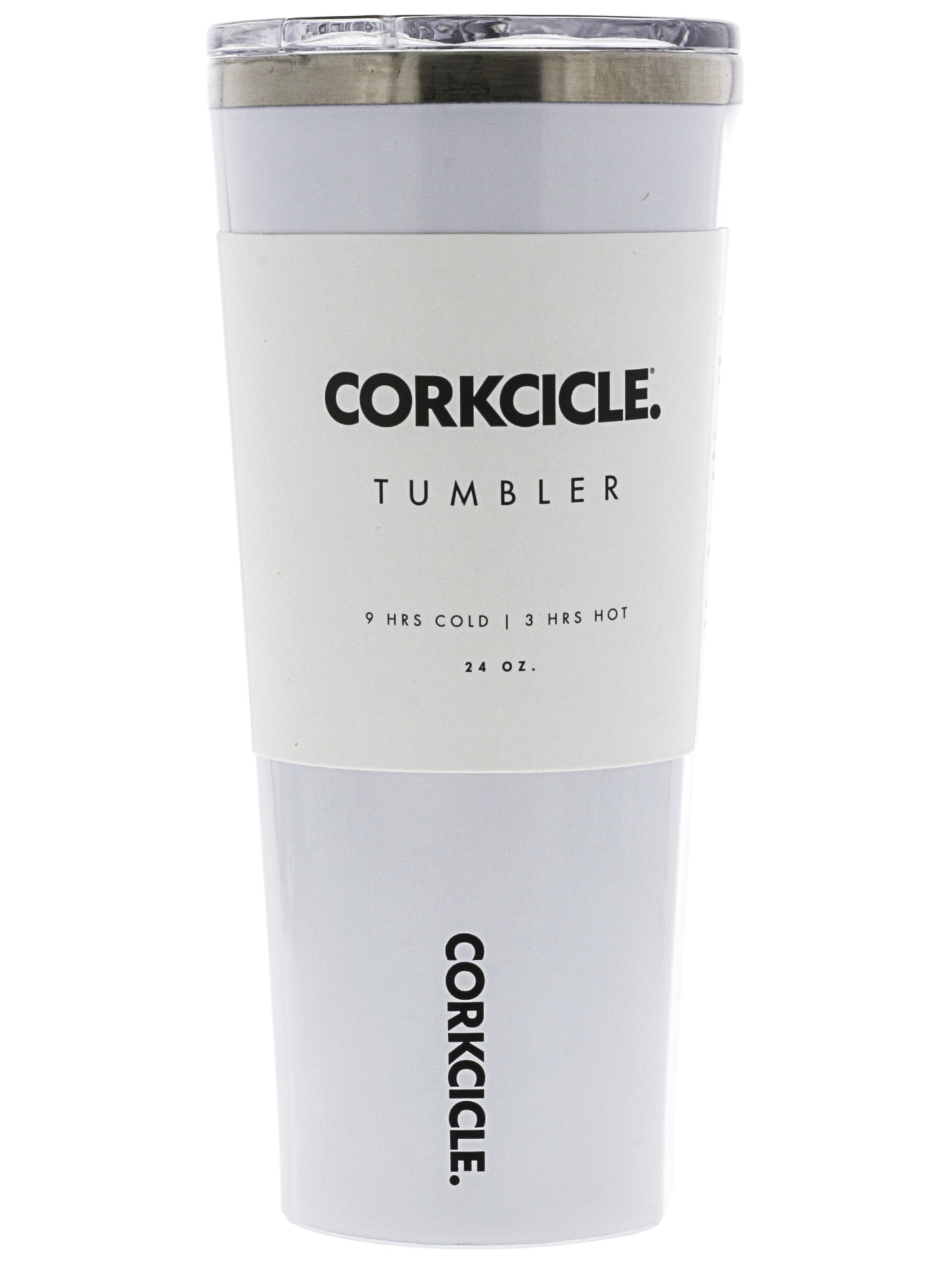 Corkcicle Tumbler Insulated Stainless Steel Bottle/Thermos 24oz White