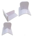 thumbnail image 1 of 3 pasteles diferentes para decorar, pulidor más suave, herramienta para alisar fondant, borde de pastel más suave (3 piezas, blanco) ZefeiWu 8390611529222, 1 of 1