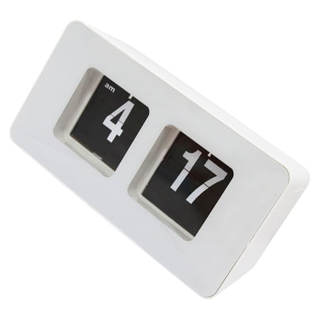 Auto Flipped Clock with Retro Charm and Modern Functionality Operated Desk Clock for Home or Hotel Use