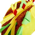 thumbnail image 6 of Plush Fiesta Taco Hat for Mexican Outfit - Mexican Hat for Themed Birthdays, Taco Tuesday, Cinco de Mayo & Halloween Party Costume, Dress Up, Adult Size, 6 of 10