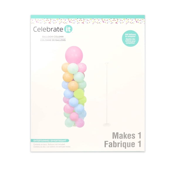 6 Pack: 60" Balloon Column by Celebrate It