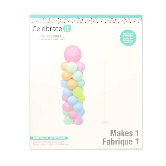 60" Balloon Column by Celebrate It