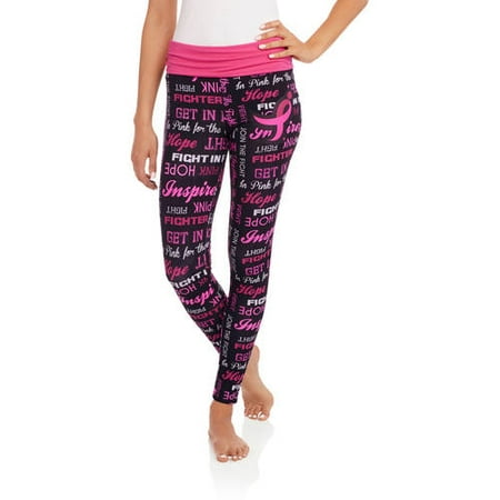 pants g yoga susan komen Susan Women's Foldover Leggings G. with Komen Yoga