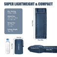 thumbnail image 1 of TOMSHOO 10cm Extra Thick Inflatable Mattress with Built-in Pump for Camping, Hiking, Travel, Tent, 1 of 4