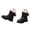 b63-Black, variant on KPOPLK Girls Boots Waterproof Outdoor Side Zipper Comfort Ankle Boots Combat Short Booties for Toddlers/Little Kids/Big Kids(E,Black)
