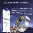 thumbnail image 4 of upgraded smart ring audience women IP68 men, sleep/step/heart rate/blood oxygen tracker, 4 of 5