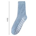 thumbnail image 3 of Pnellth 1 Pair Women Socks Non-Slip Fuzzy Cozy Socks Super Soft Non-Fading Cold Protection Winter Warm Fluffy Sleep Socks for Women, 3 of 8