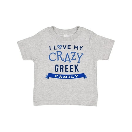 

Inktastic Greek Family Funny Gift Gift Toddler Boy or Toddler Girl T-Shirt