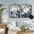 thumbnail image 3 of Stupell Industries Shore Line Magic Birds 2 Piece Gray Framed Floater Canvas Set design by Steve Hunziker, 31 x 25, 3 of 9