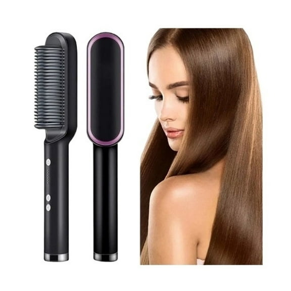 HPZZ Professional Pink Hair Dryer Brush for Smoothing and Styling - 2-in-1 Hot Air Brush for Effortless Hair Care
