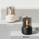 thumbnail image 2 of Difusor de aroma estilo luz de velas Humidificador de niebla de 120 ml Luz de noche blanca cálida Di Tomshoo Blanco, 2 of 7
