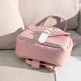 thumbnail image 4 of Stylago Mini Backpack Purses for Women Leather Zipper Shoulder Bags Ladies Travel Shopping Pockets College Students Daypack Pink, 4 of 7