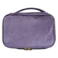 thumbnail image 1 of Bolsa de maquillaje, bonita bolsa de cosméticos de felpa, organizador de viaje para accesorios, 1 of 5