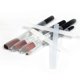 thumbnail image 3 of 50pcs Make Up Brush Mesh Cover Brush Protector Cosmetic Protector Cosmetic Brush Cover, 3 of 4