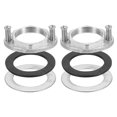 thumbnail image 1 of 2Sets Female Thread Hex Lock Nut 1-1/4inch (31mm) Stainless Steel 304 Single Hole Faucet Lock Nuts with Gasket, 1 of 6