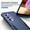 thumbnail image 3 of Entronix Heavy Duty Sleek Case designed for Galaxy A53, Shockproof Drop Protection, Blue, 3 of 7