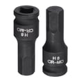 thumbnail image 5 of Unique Bargains 8mm Impact Hex Bit Socket, 1/4' Square Drive 35mm Length CR-MO Metric Sizes 2 Pack, 5 of 5