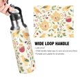 thumbnail image 4 of Yayeee 33oz Insulated Water Bottle Double Wall Stainless Steel with Flip Straw Lid, Birds Tea Time, 4 of 7