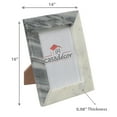thumbnail image 3 of Maison Concepts 5X7 Marble White & Grey Picture Frame (Multi) 7" X 1" X 9", 3 of 4