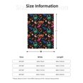 thumbnail image 5 of Sikiie Animals Under Water Cozy Flannel Fleece Throw Blanket: Lightweight & Thick for All Seasons - Perfect for Women, Men, & Kids"80"x60", 5 of 6