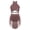 Dusty Pink, variant on Xnihocha Kids Girls Sleeveless Rhinestone Ballet Dance Leotard Lyrical Dress Performance Dancewear Green 16