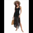 thumbnail image 2 of Vestido Holgado de Punto para Mujer, Color Negro, Talla M, 2 of 10