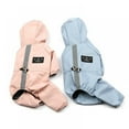 thumbnail image 5 of Reflective Dog Raincoat Waterproof Dog Clothes Rain Jacket Jumpsuit Small Medium Dog Hoodies Raincoat, 5 of 8