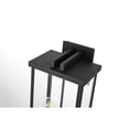 thumbnail image 6 of Elegant Lighting Theodore 9" Outdoor Wall Sconce in Black, 6 of 8