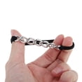 thumbnail image 5 of Unique Bargains 3 Pcs Exquisite Bracelet Scrunchies Hair Elastic Band Silver Tone, 5 of 5