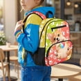thumbnail image 2 of Uorisanigo Corgi Puppy Kids Backpack for Teenagers 6-9, Large Capacity Hiking Schoolbag, Breathable Daypack with Padded Shoulder Straps for Outdoor, 2 of 7