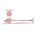 thumbnail image 3 of Beads of Crystal Flowers Pet Collar,Accessory Shiny Crystal Pet Collar,Gifts for Pets and Pet Lovers(Yellow,8.5-14.5Inch), 3 of 3