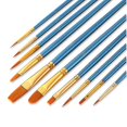 thumbnail image 1 of Basics Art Paint Brush Set Nylon Oil Brush Set For Artists Adults Kids, 1 of 5