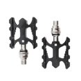 thumbnail image 2 of Greeniant Pedales de bicicleta Accesorios de bicicletas profesionales Plegable Aleación de aluminio Pedal de ciclismo Reemplazo Accesorio de Ciclismo Negro Greeniant OD024280-01, 2 of 6