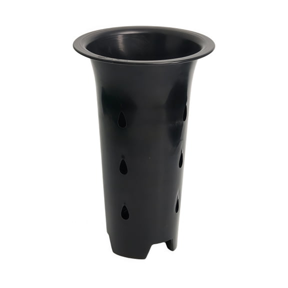 Deeceymbur 8 Inch Self Watering Plantser for Orchids Plastic Pot with Water Reservoir Indoor Plants Container
