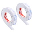 thumbnail image 1 of Uxcell 2 Roll 1-1/5"W x 1/5"T x 6.6Ft Self-Adhesive EVA Insulation Foam Tape, White, 1 of 6