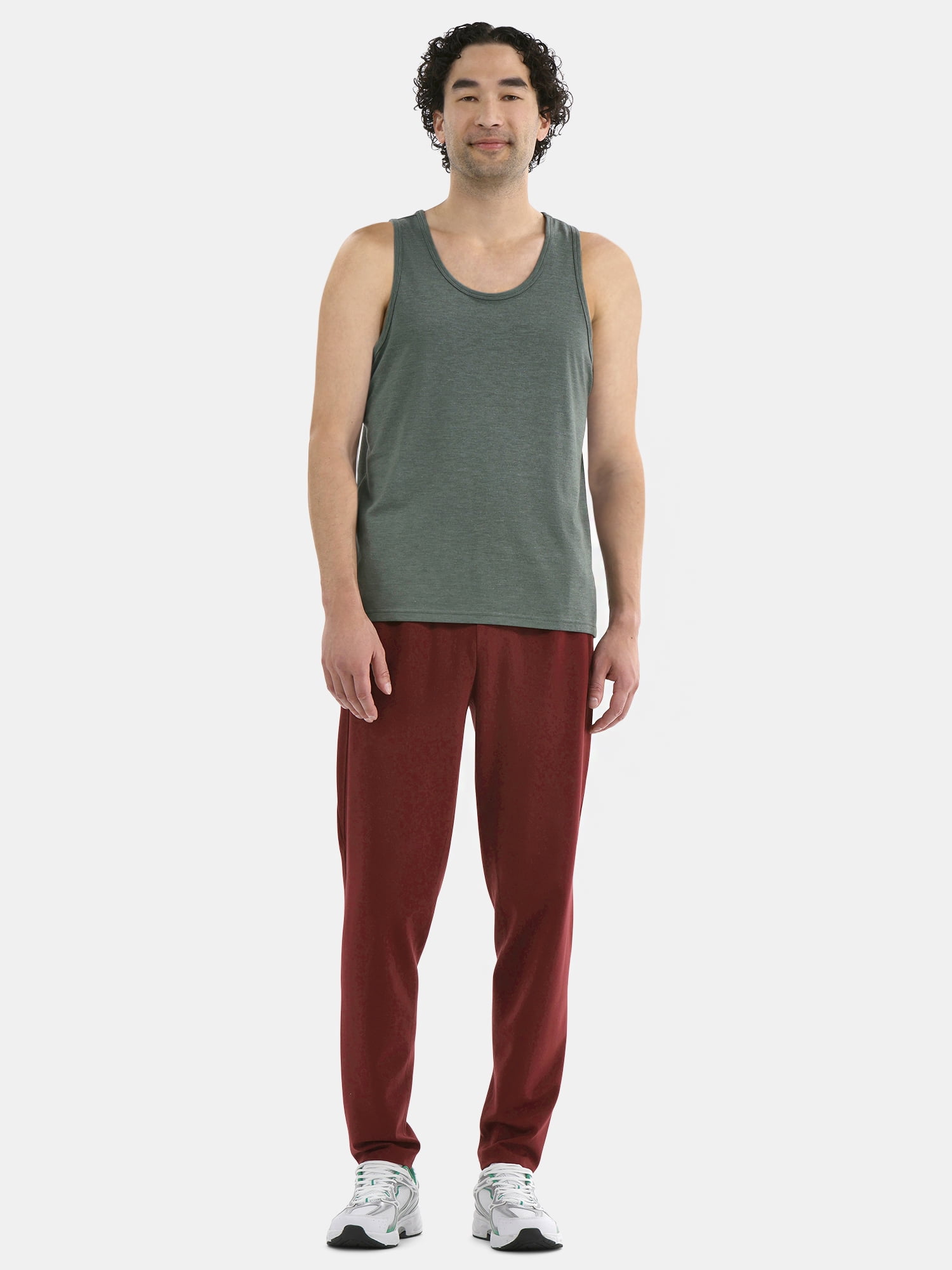 Athletic Works Men's and Men's Big & Tall Tri-Blend Tank Top, Sizes XS-4XLT