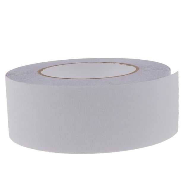 Cinta antideslizante para escaleras de 10 m / 20 5 cm, parte trasera segura para el suelo, fuerte agarre autoadhesivo Claro 10m kusrkot Cinta antideslizante