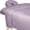 Lavender, variant on ForPro Premium Flannel Massage Sheet Set, White