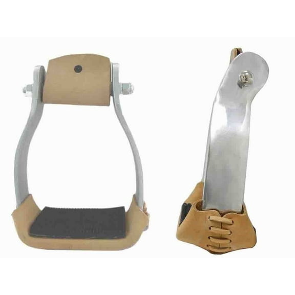 AJ Tack Aluminum Offset Stirrups