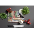 thumbnail image 3 of Doberman Pinscher Christmas Cookies Glass Cutting Board 12 in x 15 in, 3 of 5
