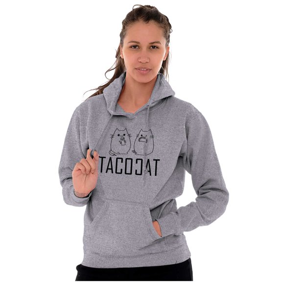 TacoCat Spelled Backwards is Taco Cat Hoodie Sweatshirt Women Men Brisco Brands S
