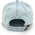 thumbnail image 3 of CoCopeaunt Trendy Denim Baseball Cap for Women Men Retro Hip Hop Comfy Sun Hats Adjustable Breathable Casual All Season, 3 of 5