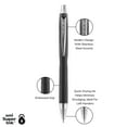 thumbnail image 3 of uniball Jetstream Retractable Ballpoint Pens, Fine Point (1.0mm), Black Ink, 12 Count, 3 of 4