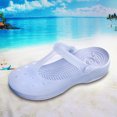 thumbnail image 1 of Zapatos Mujeres Enfermera Garden Eva Lightweight para vacaciones en la playa (37) Azul, 1 of 6