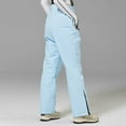 thumbnail image 4 of MAIHAN-Snow Pants for Women - Waterproof Windproof Ski Pants with Adjustable Suspenders,Womens Snow Pants & Mens Winter Overalls for Skiing Snowboarding & Outdoor Activities(Light Blue,M), 4 of 7